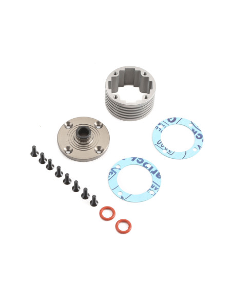 Diff Housing Set Aluminum (1): 5B  5T  MINI WRC