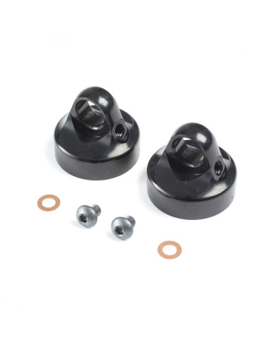 Domed Bleeder Shock Caps  Aluminum  G3 (2): 22