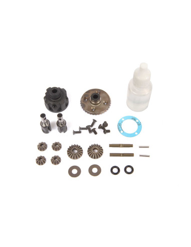 Front Rear Diff Complete Metal: 22X-4