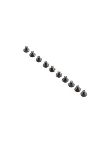 M2.5 x 4mm FH Screws (10): 8X