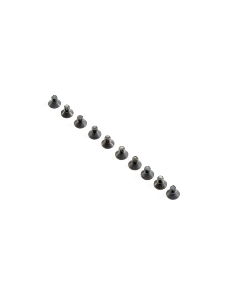 M2.5 x 4mm FH Screws (10): 8X