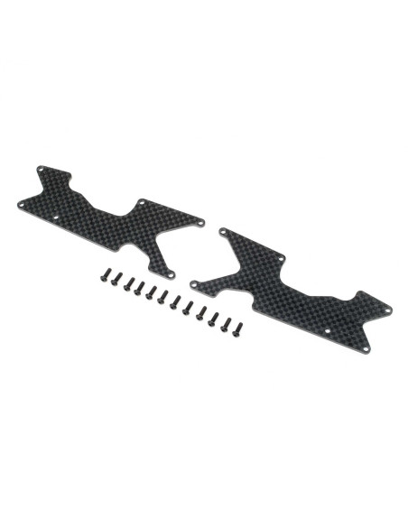 Rear Arm Inserts Carbon 8XT