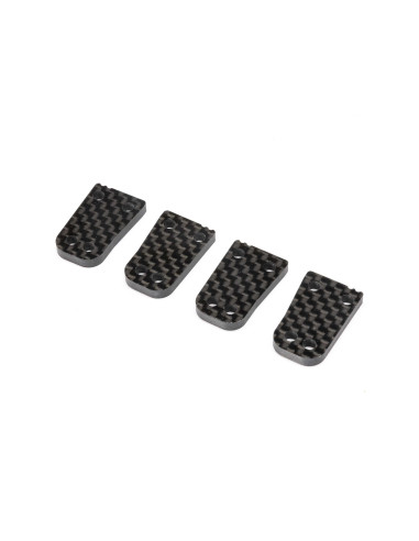 Rear Hub  C Plate  Carbon: 8X  8XE 2.0