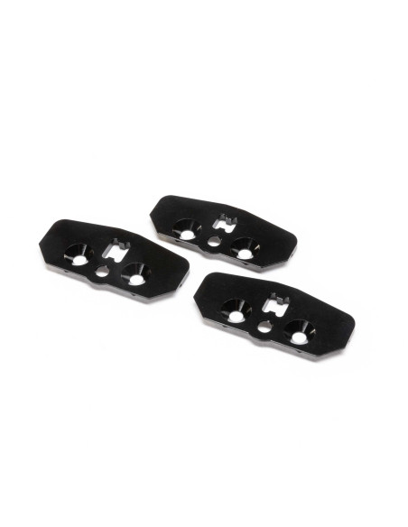 Skid Plate Set  Adj Chassis  Aluminum: 8X 2.0