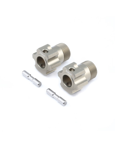 Wheel Hex and Pin  +5.0mm (2): 5B  5T  MINI WRC