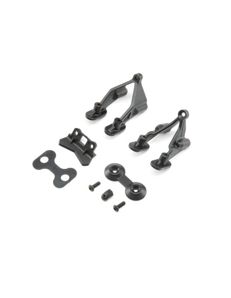 Rear Wing Stay & Washers 22 4.0