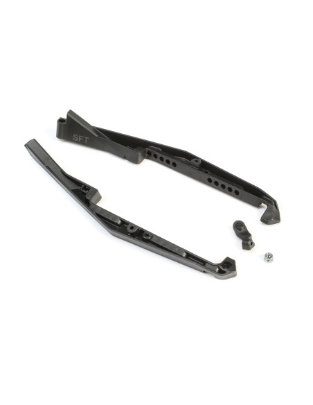 Mud Guard Set Soft with Fan Mount: 22 5.0