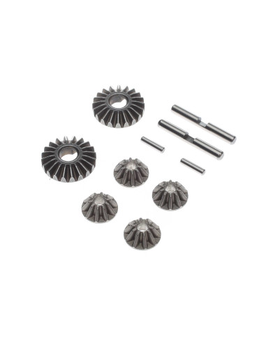 Gear Set  Metal: 22 5.0 G2 Gear Diff