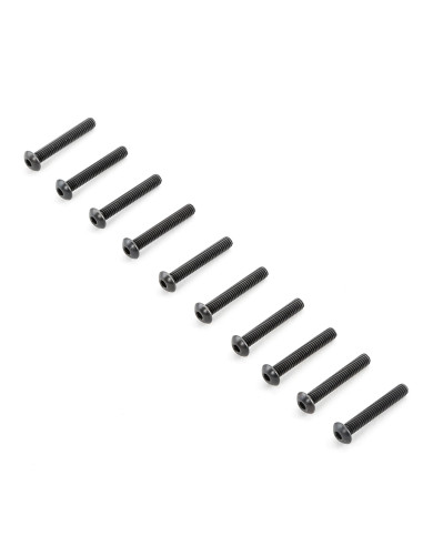 Button Head Screws M4 x 25mm (10)