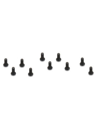 Button Head Screws  M2.5 x 8mm (10)