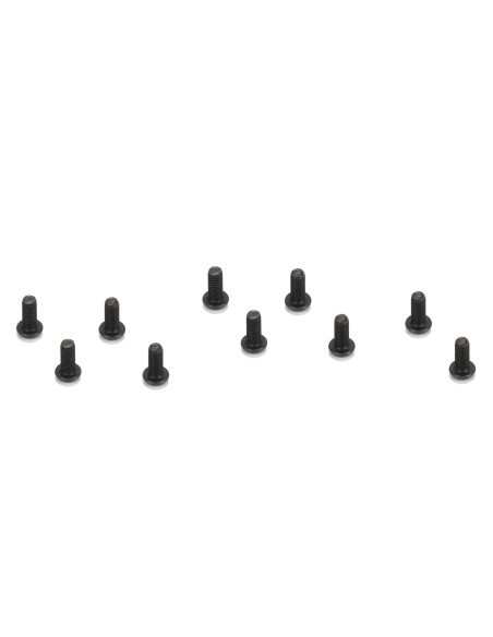 Button Head Screws  M2.5 x 8mm (10)