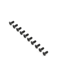 Flat Head Screws M5x12mm (10)