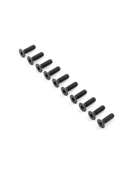 Flat Head Screws M6x20mm (10)
