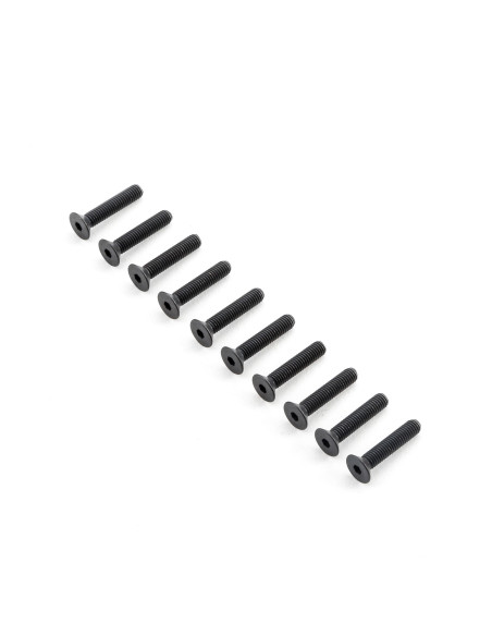 Flat Head Screws M5x25mm (10)