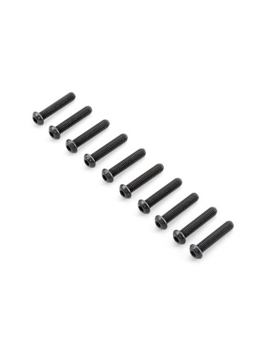 Button Head Screws M6x30mm (10)