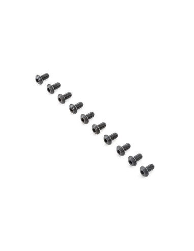 Button Head Screws M5x10mm (10)