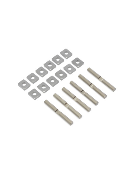 Cross Pins & Support Blocks  Aluminum: 5T  MINI WRC