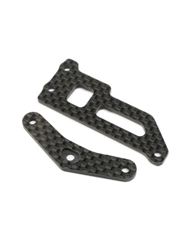 Carbon Brace and Servo Top Plate: 22X-4