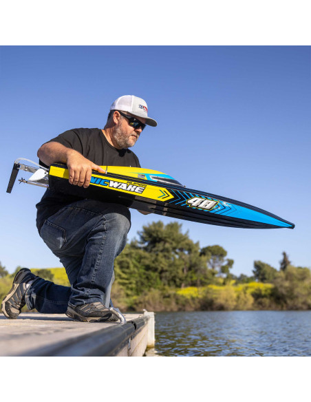 Super Sonicwake 48" 8S Self-Righting Brushless Deep-V RTR