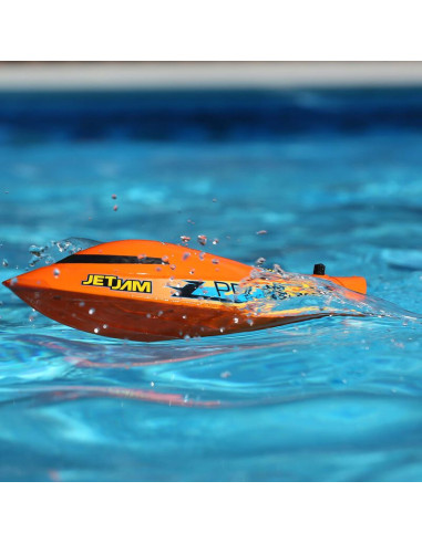 Jet Jam V2 12" Self-Righting Pool Racer Brushed...