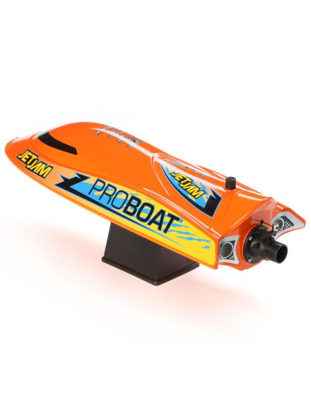 Jet Jam V2 12" Self-Righting Pool Racer Brushed RTR  Orange