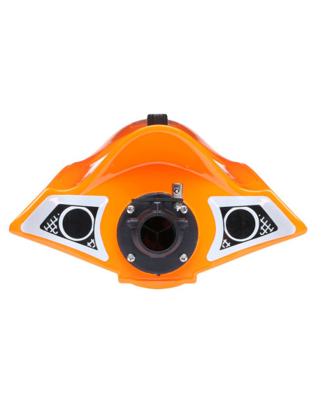 Jet Jam V2 12" Self-Righting Pool Racer Brushed RTR  Orange