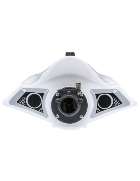 Jet Jam V2 12" Self-Righting Pool Racer Brushed RTR  White