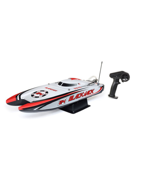 Blackjack 24" V2 Catamaran Brushless: RTR  Vegas Offshore