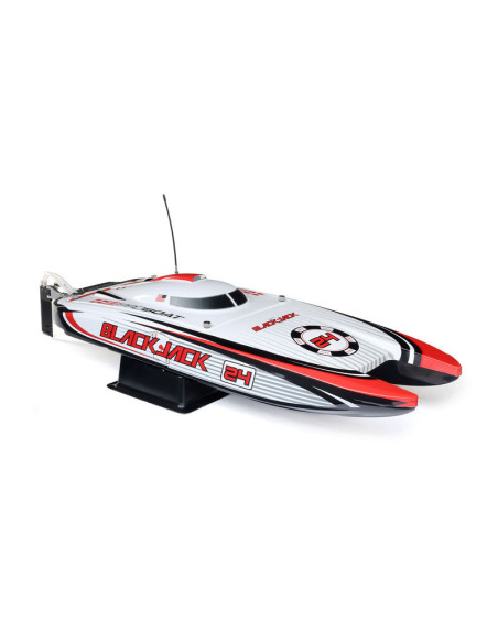 Blackjack 24" V2 Catamaran Brushless: RTR  Vegas Offshore