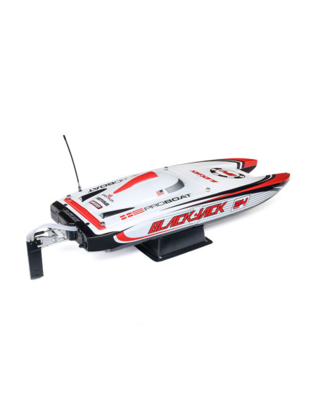 Blackjack 24" V2 Catamaran Brushless: RTR  Vegas Offshore