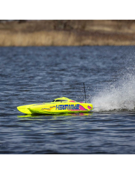 Blackjack 24" V2 Catamaran Brushless: RTR  Heat Wave Visual