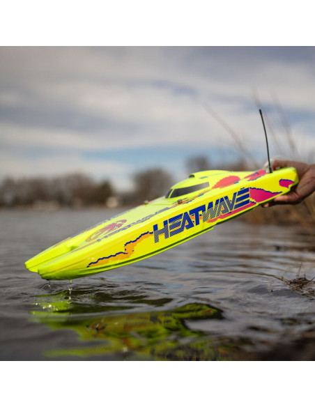 Blackjack 24" V2 Catamaran Brushless: RTR  Heat Wave Visual