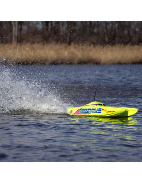 Blackjack 24" V2 Catamaran Brushless: RTR  Heat Wave Visual