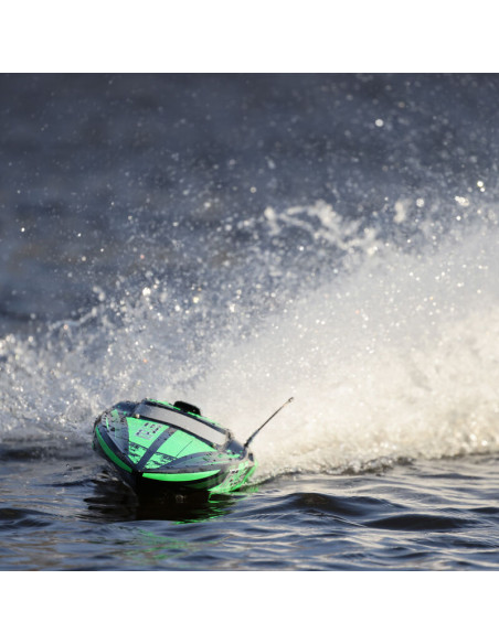 Impulse 32" Brushless Deep-V RTR with Smart  Black-Green