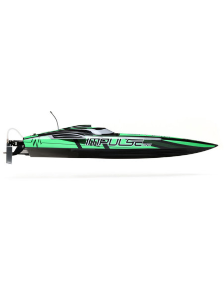 Impulse 32" Brushless Deep-V RTR with Smart  Black-Green