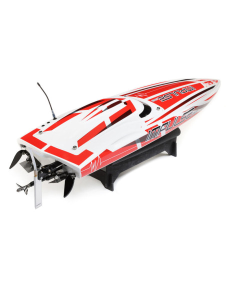 Impulse 32" Brushless Deep-V RTR with Smart  White-Red