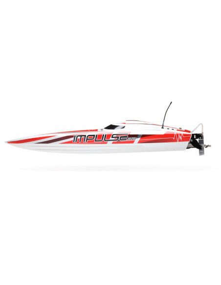 Impulse 32" Brushless Deep-V RTR with Smart  White-Red