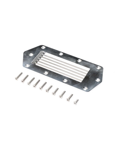 Aluminum  Stainless Intake Grate: Jetstream