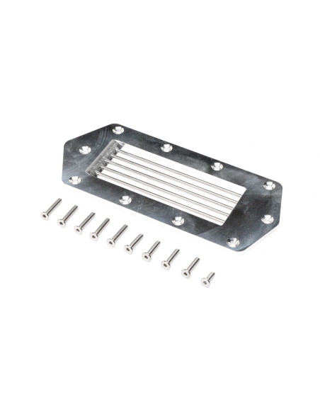 Aluminum  Stainless Intake Grate: Jetstream