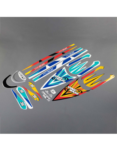 Decal Set  T1-T2: Sonicwake 36 V2