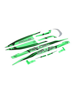 Decal Set Black-Green:...