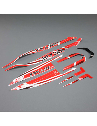 Decal Set White-Red: Impulse 32