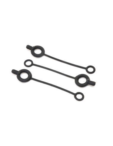 Drain Plug Set  Teathered: Pro Boat