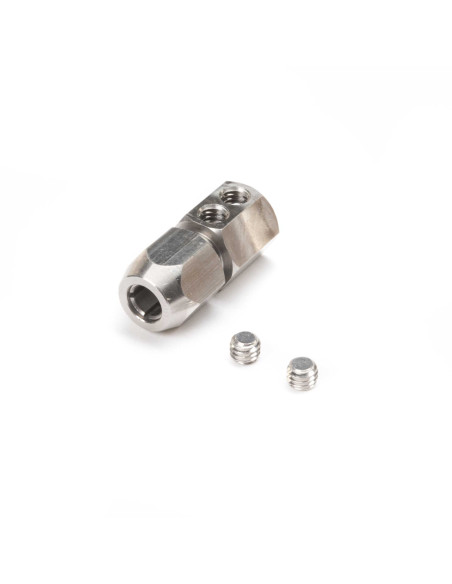Motor Coupler  4mm Flex  5mm Shaft: Pro Boat