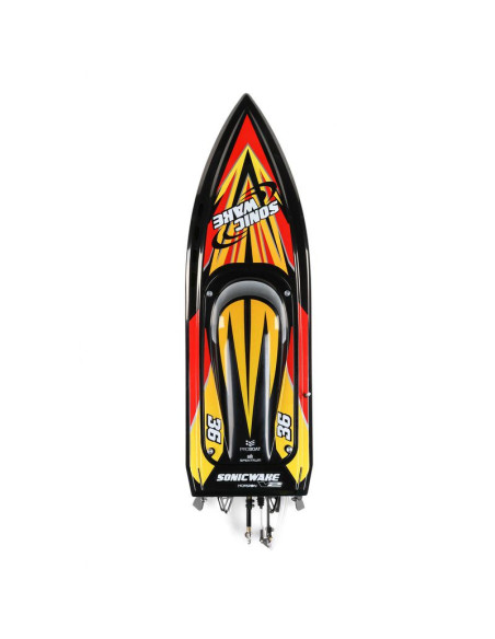 Sonicwake V2 36" Self-Righting Brushless Deep-V RTR  Black