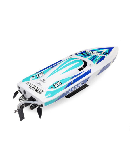 Sonicwake V2 36" Self-Righting Brushless Deep-V RTR  White