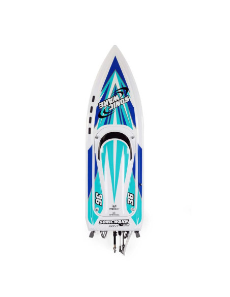 Sonicwake V2 36" Self-Righting Brushless Deep-V RTR  White