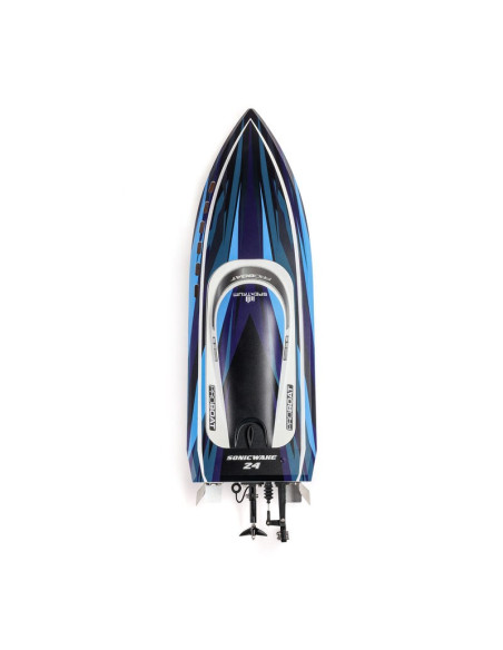 Sonicwake 24" Self-Righting Brushless Deep-V RTR (Battery & Charger Included)  Blue