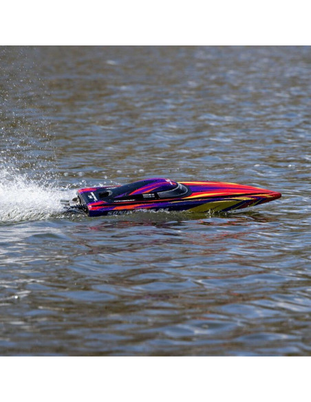 Sonicwake 24" Self-Righting Brushless Deep-V RTR (Battery & Charger Included)  Red