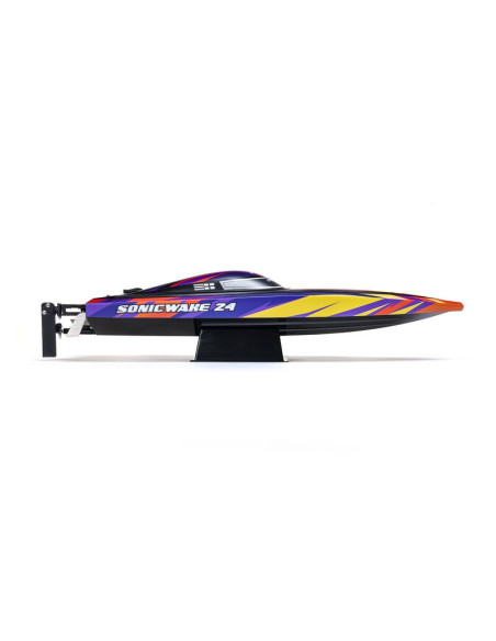 Sonicwake 24" Self-Righting Brushless Deep-V RTR (Battery & Charger Included)  Red